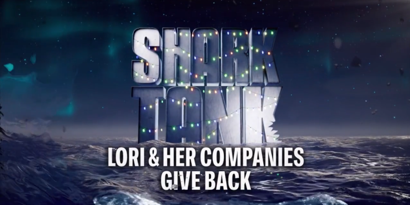 Shark Tank Lori and FlexScreen Give Back